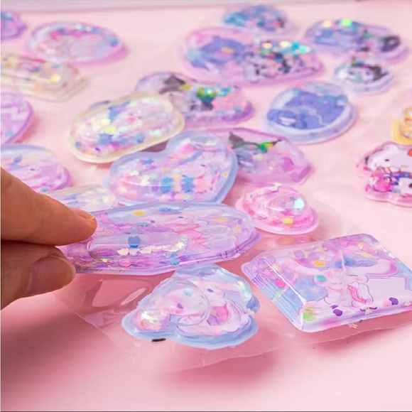 SANRIO HELLO KITTY PUFF STICKER PACKS - Picture 3 of 6
